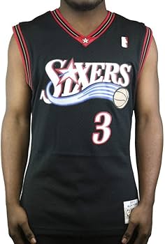 Amazon.co.jp: Allen Iverson Philadelphia 76ers Mitchell and Ness